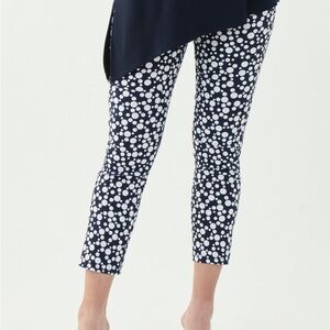 Joseph Ribkoff Navy and White Polka Dot Pants 221318